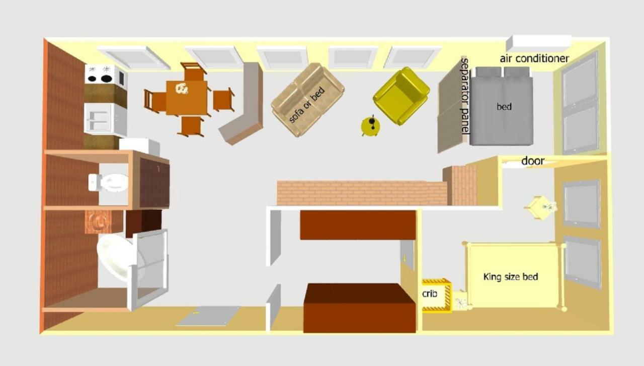 Panorama View Family Apartment 维斯普雷姆 外观 照片